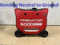 Bonding Neutral To Ground Why Or Why Not Predator 5000W Inverter Generator