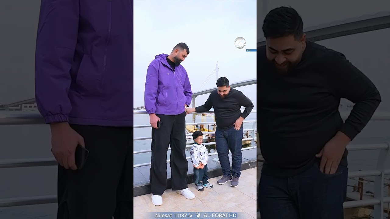 فيديو | اطول رجل في العراق مع اقصر رجل في العراق