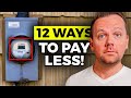 Cut Your Electricity Bill In HALF 12 Savings Hacks