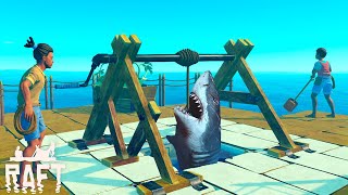 人喰いザメと海で激闘を繰り広げるイカダ漂流生活ゲーム 「 Raft 正式リリース 」 Part5