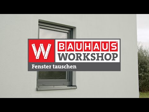 Replacing windows, installing new ones [Instructions] | BAUHAUS Workshop
