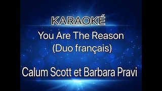 Calum Scott et Barbara Pravi - You Are The Reason (Duo français) (Version karaoké)
