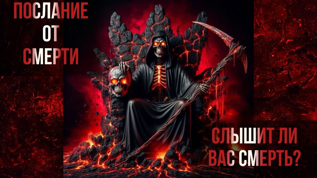 Слышит ли вас Смерть? Послание от Смерти с любовью ☠️🖤