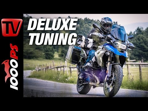 Deluxe Tuning an der BMW R 1200 GS Rallye - Das Auge fährt mit!