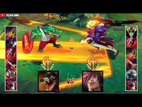 SETT vs RENEKTON FULL BUILD FIGHTS & Renekton Plays!