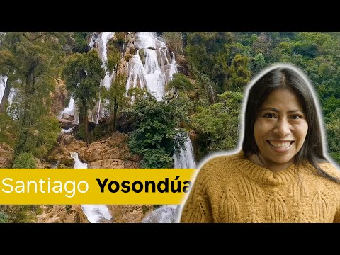 La mágica cascada Esmeralda de Santiago Yosondúa - Yalitza Aparicio