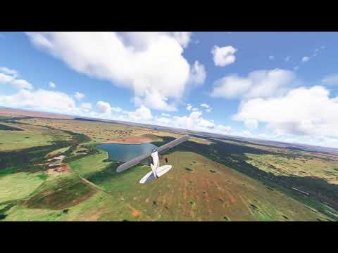 Carbon cub landing Itaja, Goias, Brazil MSFS 2024