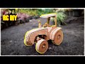 HOW TO MAKE REMOTE CONTROL CAR MODEL TRACTOR DIY FROM CARDBOARD