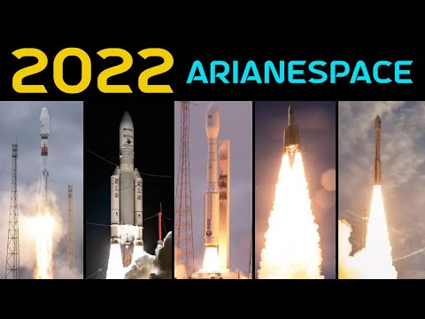 Rocket Launch Compilation 2022 - Arianespace
