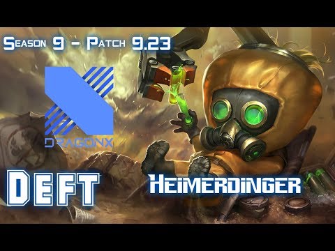 DRX Deft HEIMERDINGER vs MISS FORTUNE ADC - Patch 9.23 KR Ranked