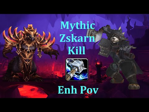 Mythic Zskarn Kill | Enhance Shaman PoV