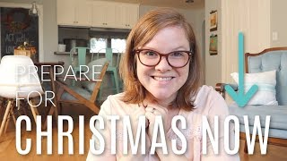 What To Do NOW In October To Prepare For Christmas