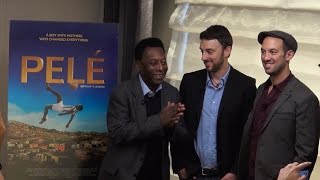 PELÉ MEETS THE MEDIA TO DISCUSS “BIRTH OF A LEGEND” BIOGRAPHY FILM video
