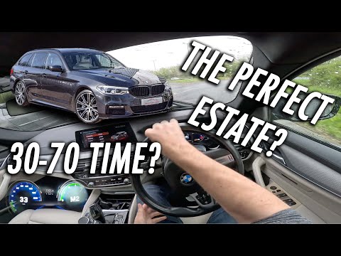 2018 BMW 540I XDRIVE TOURING DRIVING POV/REVIEW // IT'S JUST PERFECT
