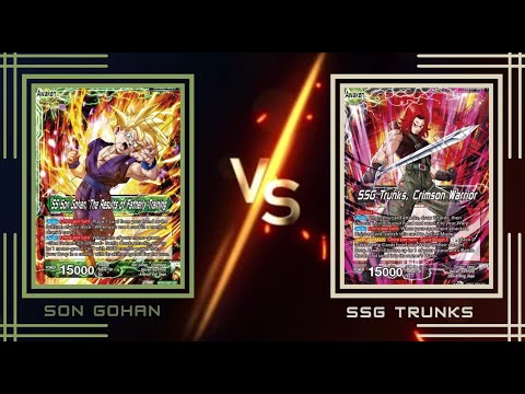 DBS Set 21 Weekly Locals - Green Gohan vs SSG Trunks