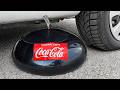 COCA COLA BALLOON VS CAR Coca Cola Zero PowerAde Fanta Sprite Fruko And Mentos Diff Unde