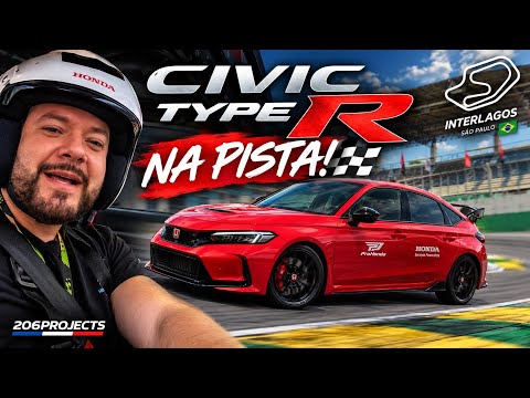 ANDEI DE CIVIC TYPE R EM INTERLAGOS! 🏁