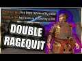 The DOUBLE RAGEQUIT - How do you feel when something like this happens? | #ForHonor
