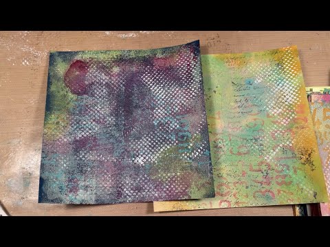 9. My Favourite Way to Add a Bit of Black to Custom Papers - How to Create Your Own Custom Paper