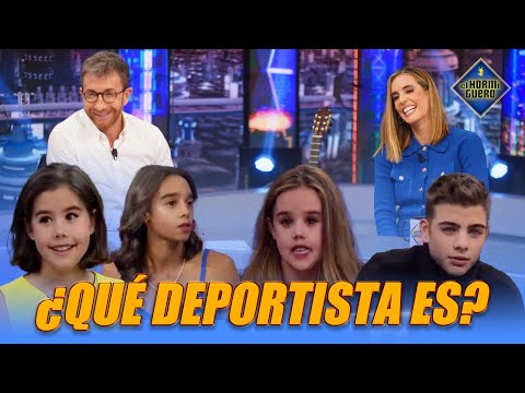 ¿Eres capaz de reconocer a estos deportistas? Ona Carbonell se la juega - El Hormiguero