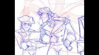 Sketch Lines - James Intro Sequence (Honour Amongst Thieves)