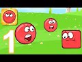 Red Ball 4 Gameplay Walkthrough Part 1 Levels 1 15 IOS Android Green Hill