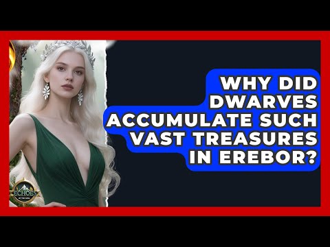 Why Did Dwarves Accumulate Such Vast Treasures In Erebor? - Echoes Of The Ring