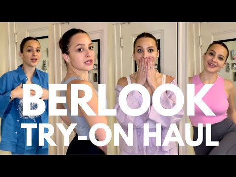 BERLOOK try-on haul (sustainable swimwear and workout clothes)