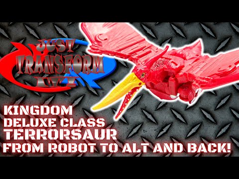 JUST TRANSFORM IT!: Kingdom Deluxe Terrorsaur