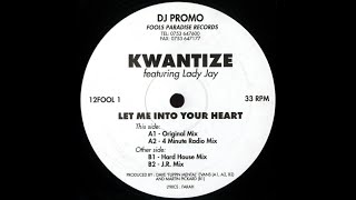 Kwantize feat Lady Jay - Let Me Into Your Heart (JR Mix) 1994 🎹 🎹 🎹