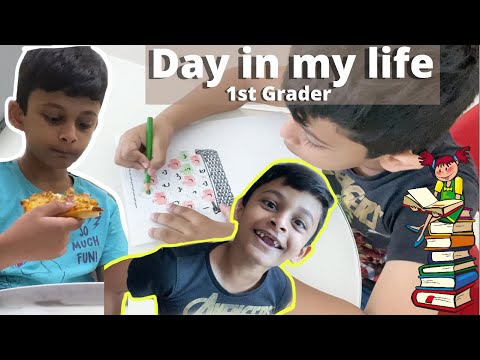 Daily Vlog of a First Grader | Daily Routine of a first grader | 1st grader’s daily routine