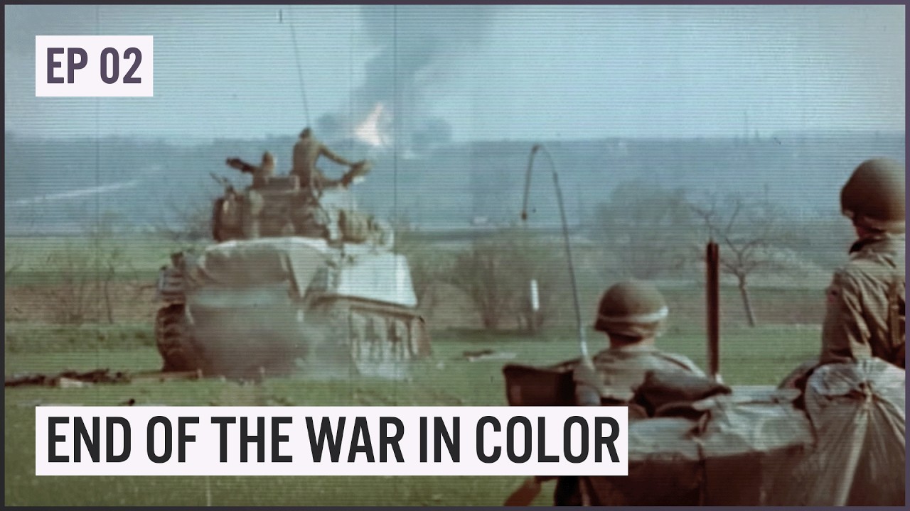 The Americans at the Elbe (End of the War in Color, Episode 2)