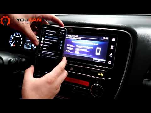 How to Pair a Smartphone to the 2013-2021 Mitsubishi Outlander Car Stereo