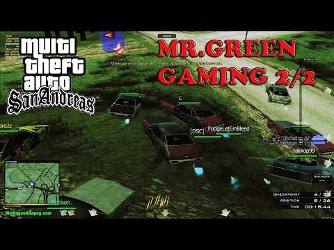 Let´s Test Multi Theft Auto San Andreas - Mr Green Server Part 2 von 2 [HD 1080P 60FPS]