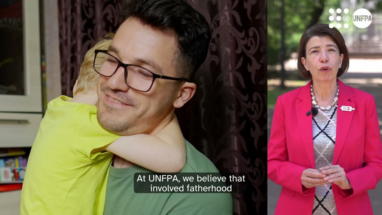 National Father's Day: A Message from Karina Nersesyan, UNFPA Representative in Moldova