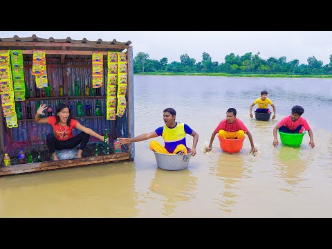 Funniest Fun Top New Comedy Video 2025 😂 amazing best of funny video Episode 235 By DingDong