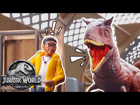 Jurassic World: Camp Cretaceous | Darius takes on TORO!!! | @MattelAction
