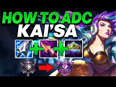 How to play AP Kai'Sa in low Elo - Kai'Sa ADC Gameplay | Iron to Master #47