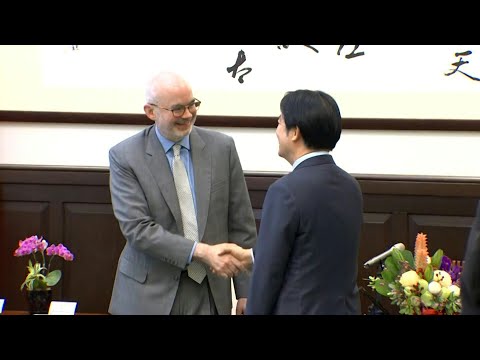 Taiwan president meets new head of de-facto US embassy | AFP