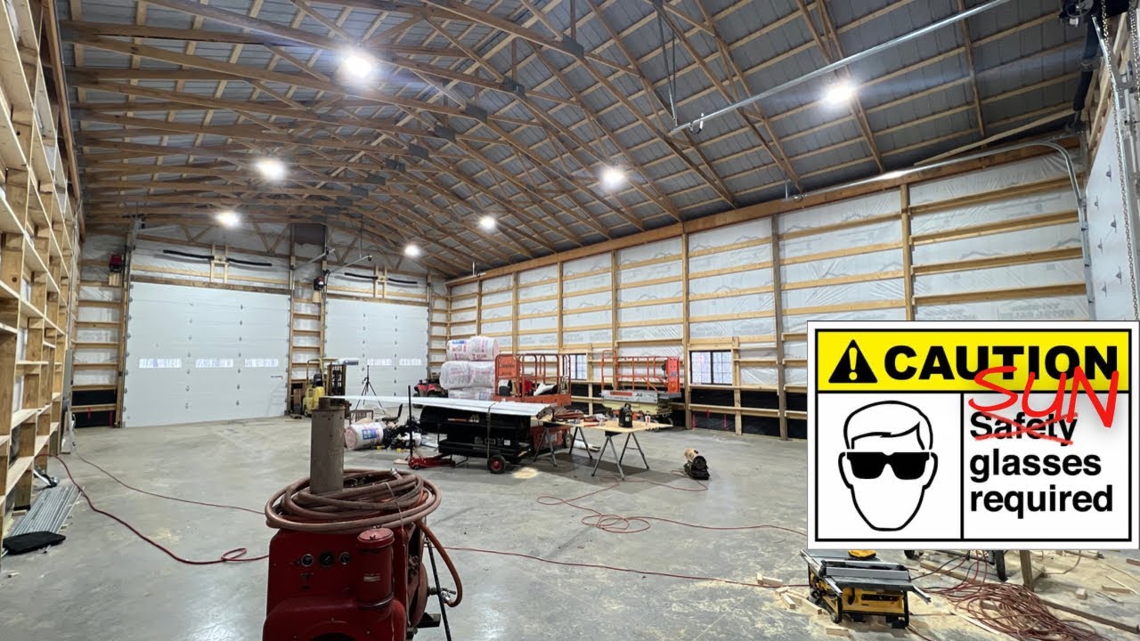 Building a Dream Workshop! (Demilare led high bay light )