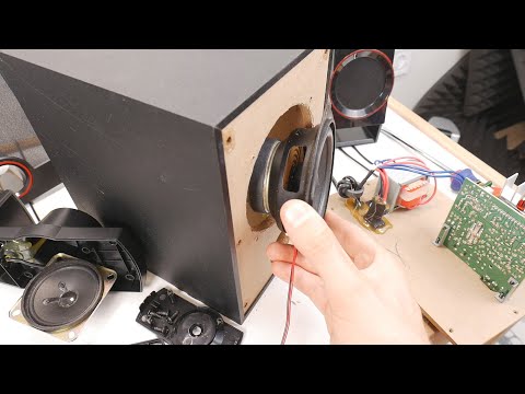 Look inside Microlab M-111 PC multimedia 2.1 speakers