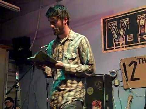 Rob Taxpayer reading from "God, Forgive These Bastards," at VLHS, 08/07/2012