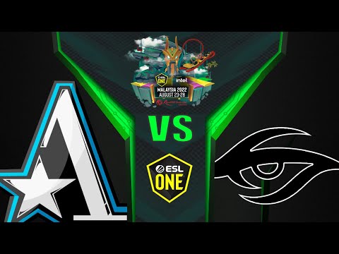 Team Aster vs Team Secret (Game 1) | ESL One Malaysia 2022 - Group A