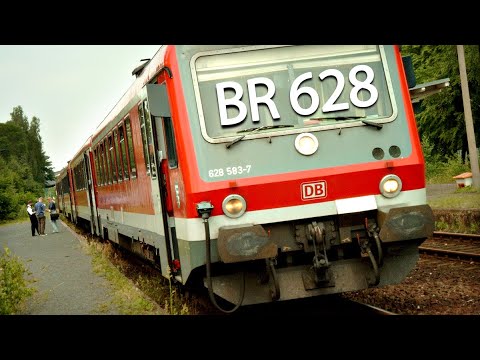 Führerstandsfahrt von Leipzig nach Bad Lausick vor Sanierung 2003