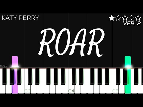 Katy Perry - Roar | EASY Piano Tutorial