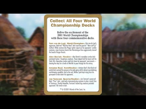 Random Card Talkin' - 2001 World Championship Ad