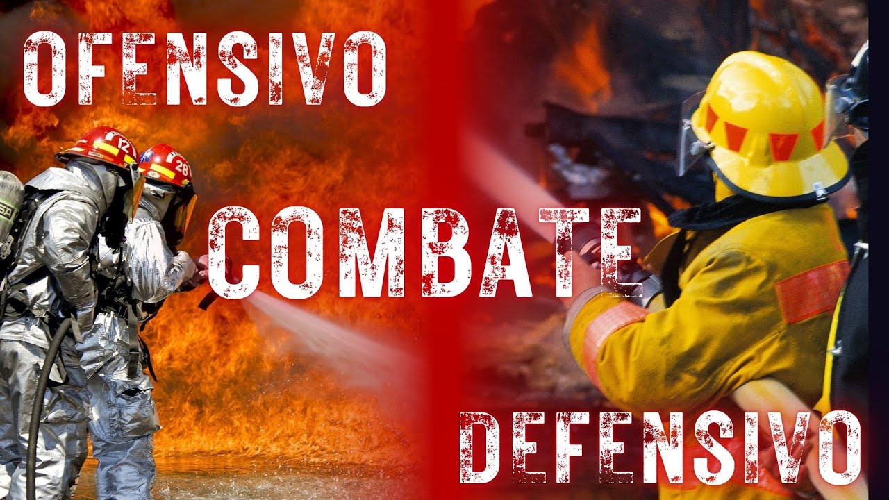 Qual a diferença entre combate a incêndio ofensivo e combate defensivo?! Aprenda a estratégia certa!