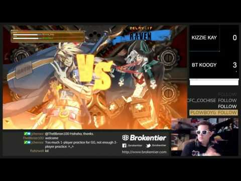 GGXrdR PSN 12/24/16 - Kizzie Kay (Sin) vs Koogy (Raven) FT10