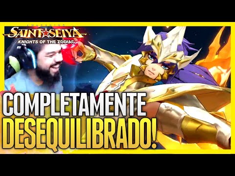 MILO DIVINO está DESEQUILIBRADO! SUBSTITUIRÁ O BAN DO THANATOS? | SAINT SEIYA AWAKENING