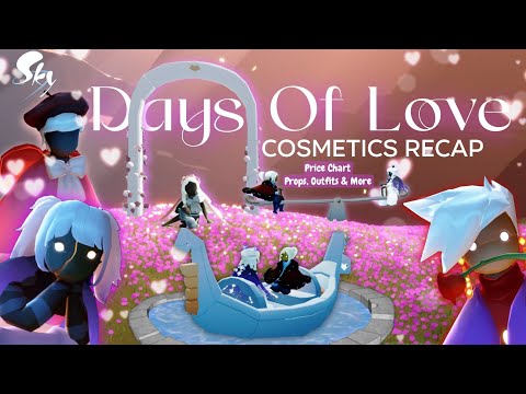 Upcoming Event Days of Love 💕 | Paid & Free cosmetics Lookback ⏮️ | Full Price Detail | Sky: CotL